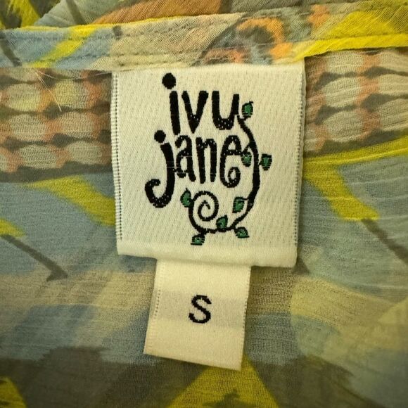 Ivy Jane Semi Sheer Tunic Top - Picture 7 of 8